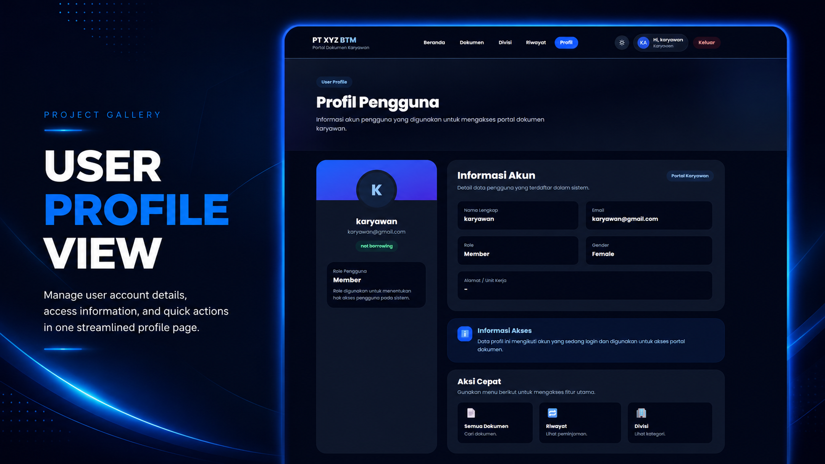User Profile