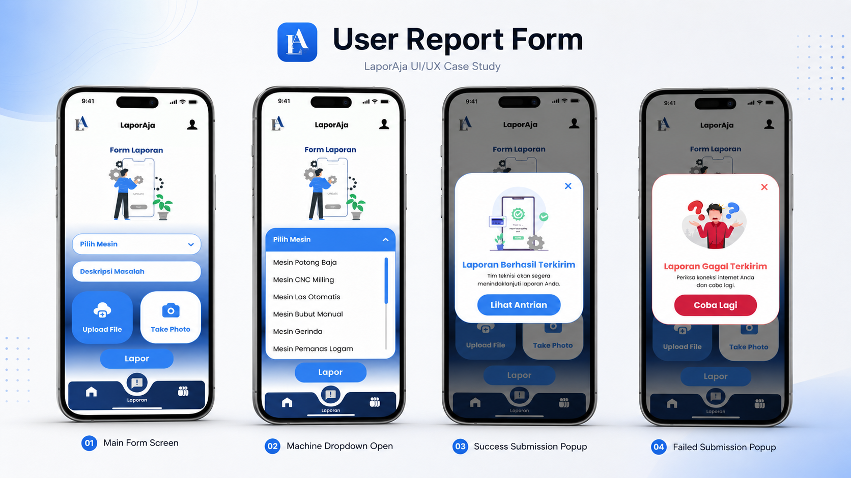 User Form & Details