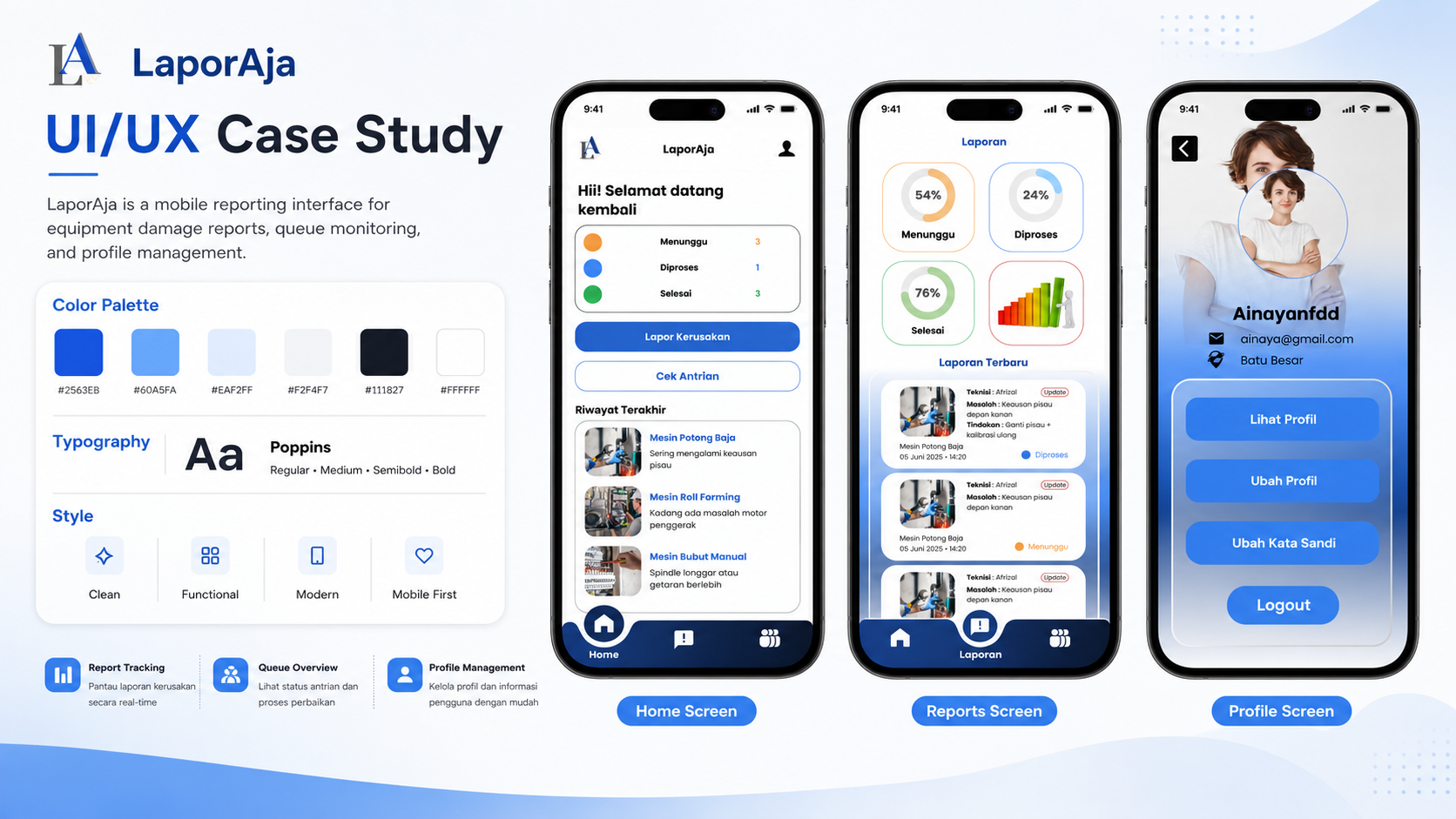 LaporAja Mobile App